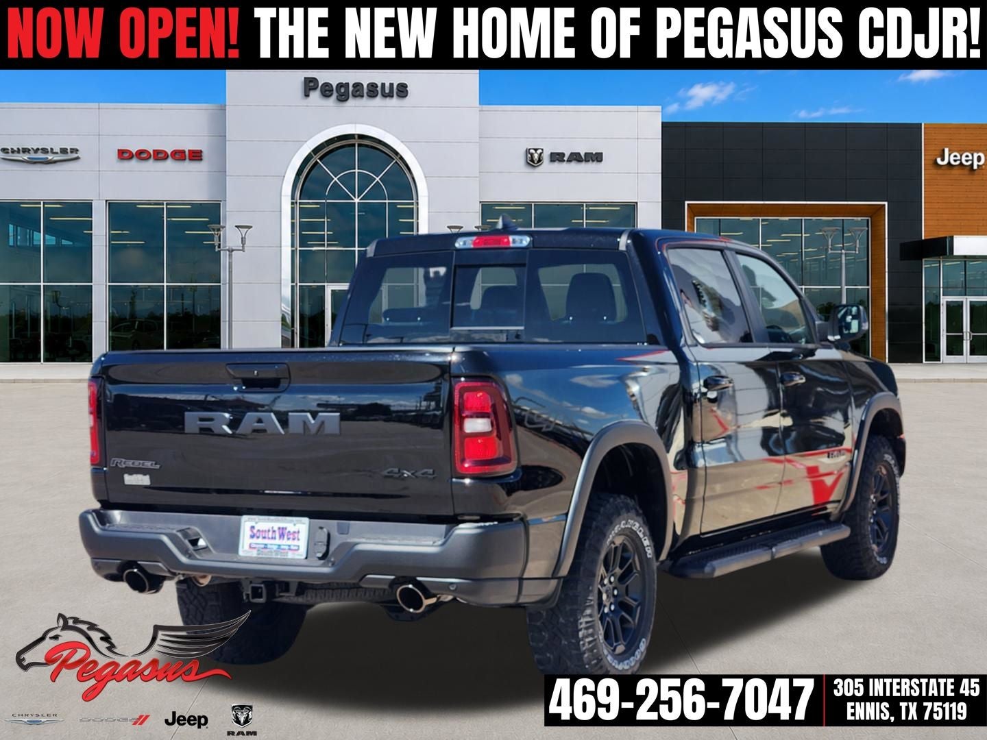 2026 RAM Ram 1500 RAM 1500 REBEL CREW CAB 4X4 5'7' BOX