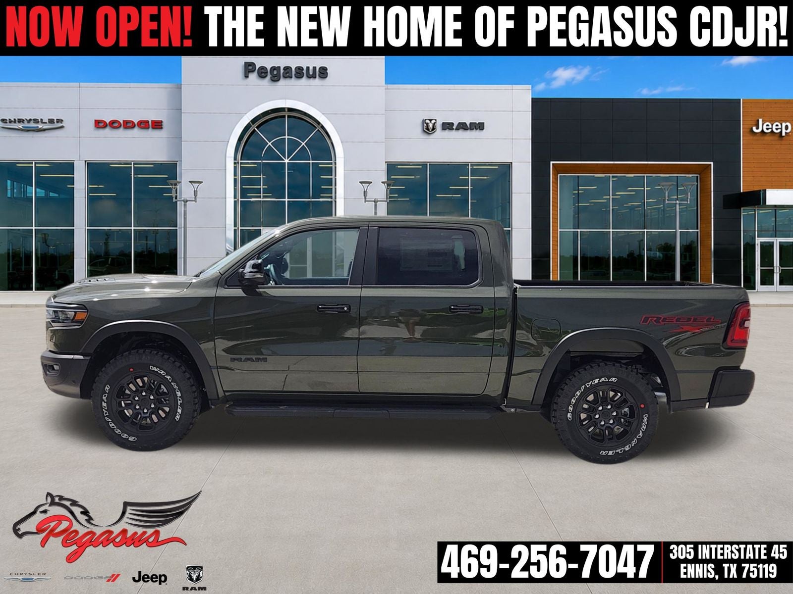 2026 RAM Ram 1500 RAM 1500 REBEL CREW CAB 4X4 5'7' BOX