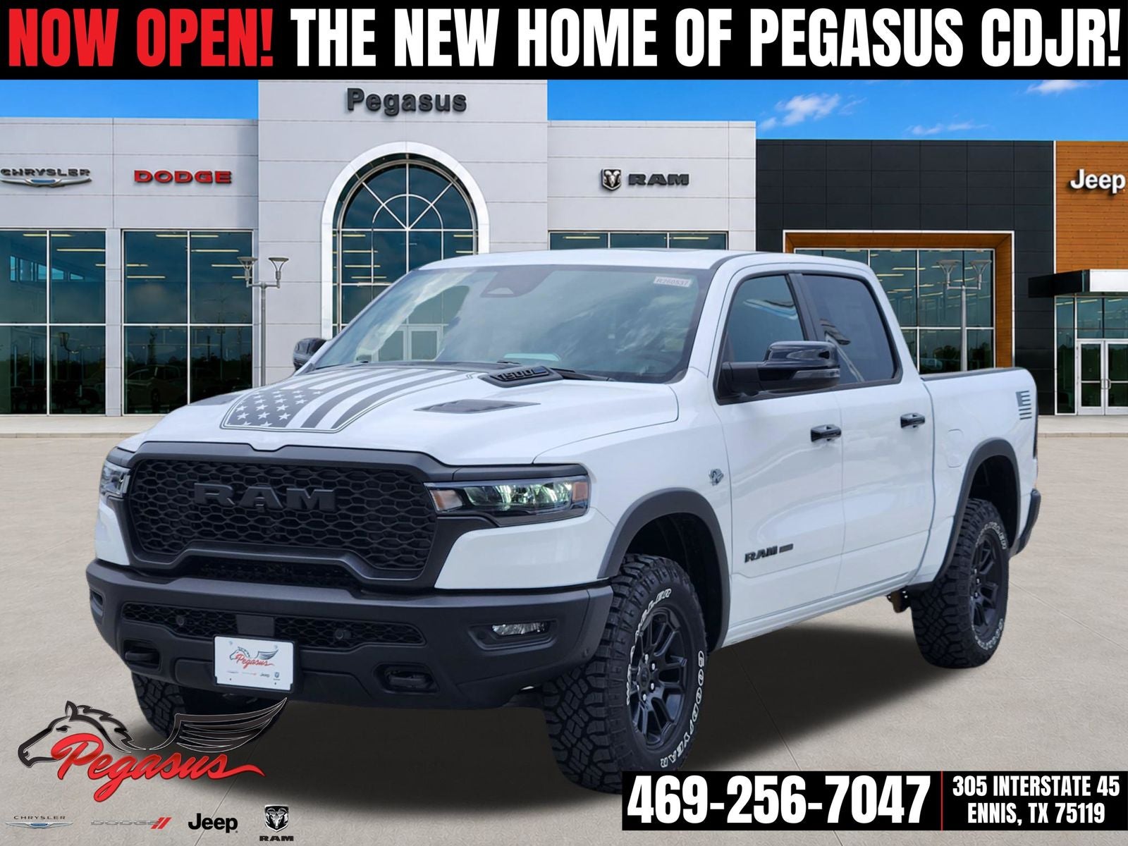 2026 RAM Ram 1500 RAM 1500 REBEL CREW CAB 4X4 5'7' BOX