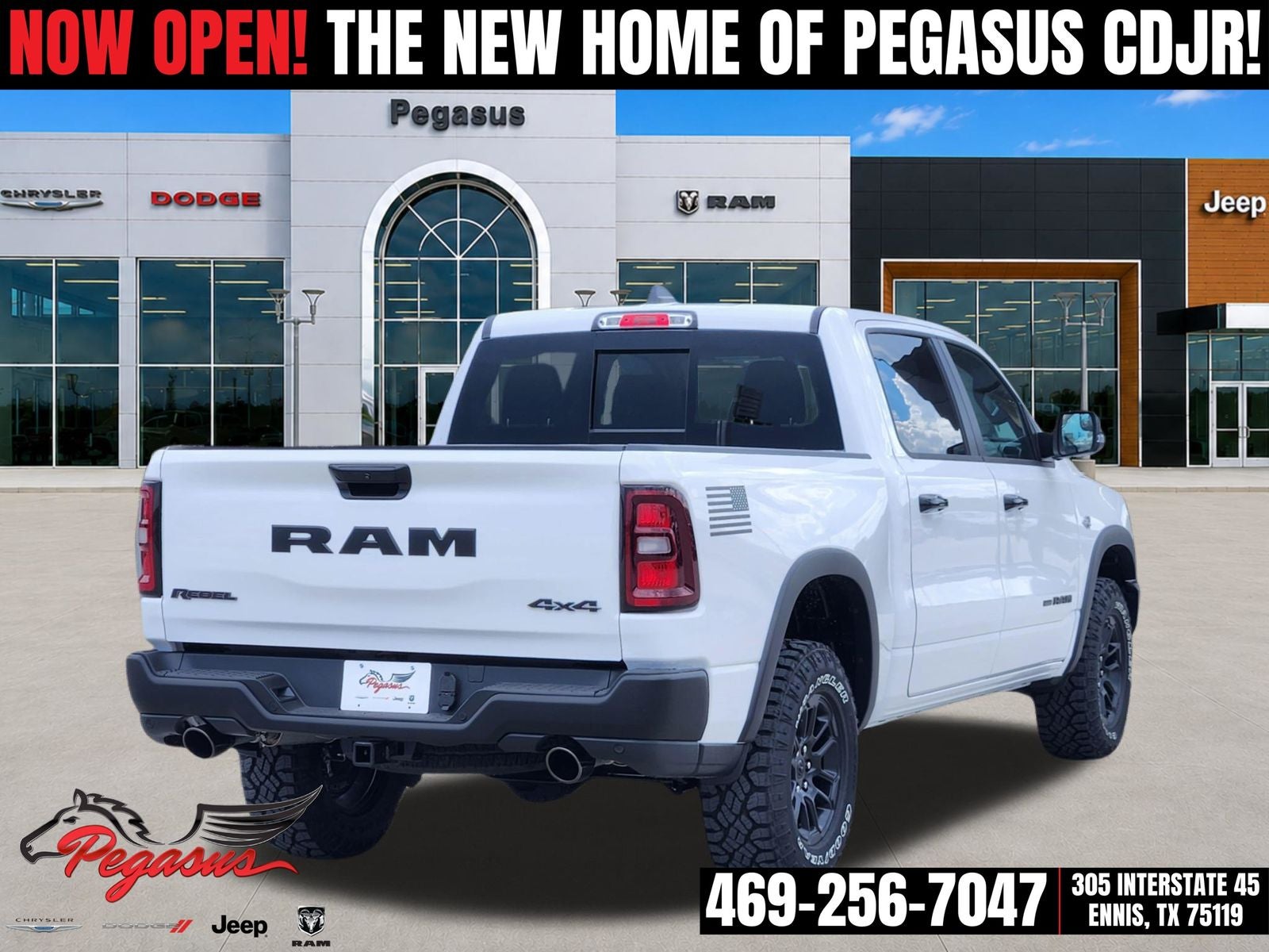 2026 RAM Ram 1500 RAM 1500 REBEL CREW CAB 4X4 5'7' BOX