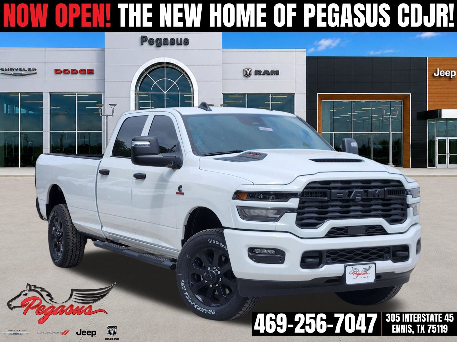 2026 RAM Ram 2500 RAM 2500 BLACK EXPRESS CREW CAB 4X4 8' BOX