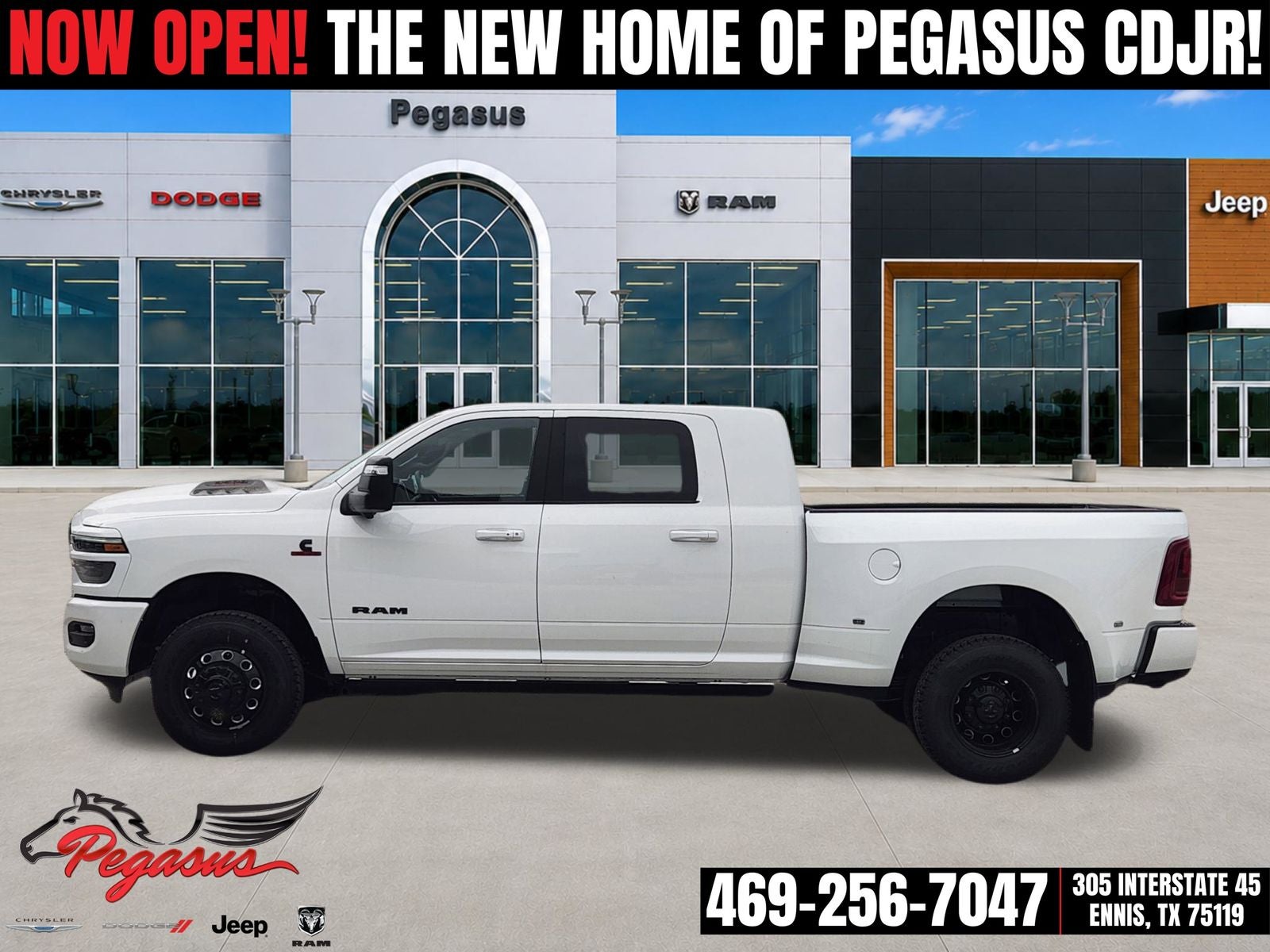 2026 RAM Ram 3500 RAM 3500 LARAMIE MEGA CAB 4X4 6'4' BOX