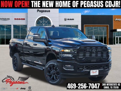 2027 RAM Ram 2500 RAM 2500 BLACK EXPRESS CREW CAB 4X4 6'4' BOX