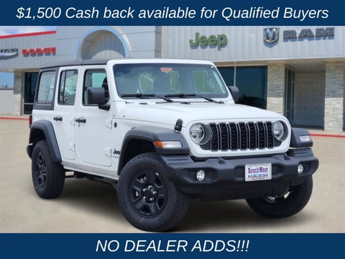 2026 Jeep Wrangler WRANGLER 4-DOOR SPORT