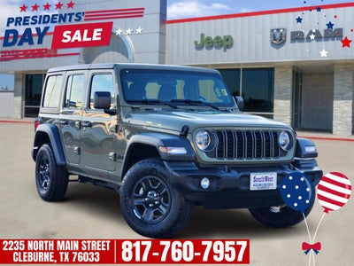 2026 Jeep Wrangler WRANGLER 4-DOOR SPORT