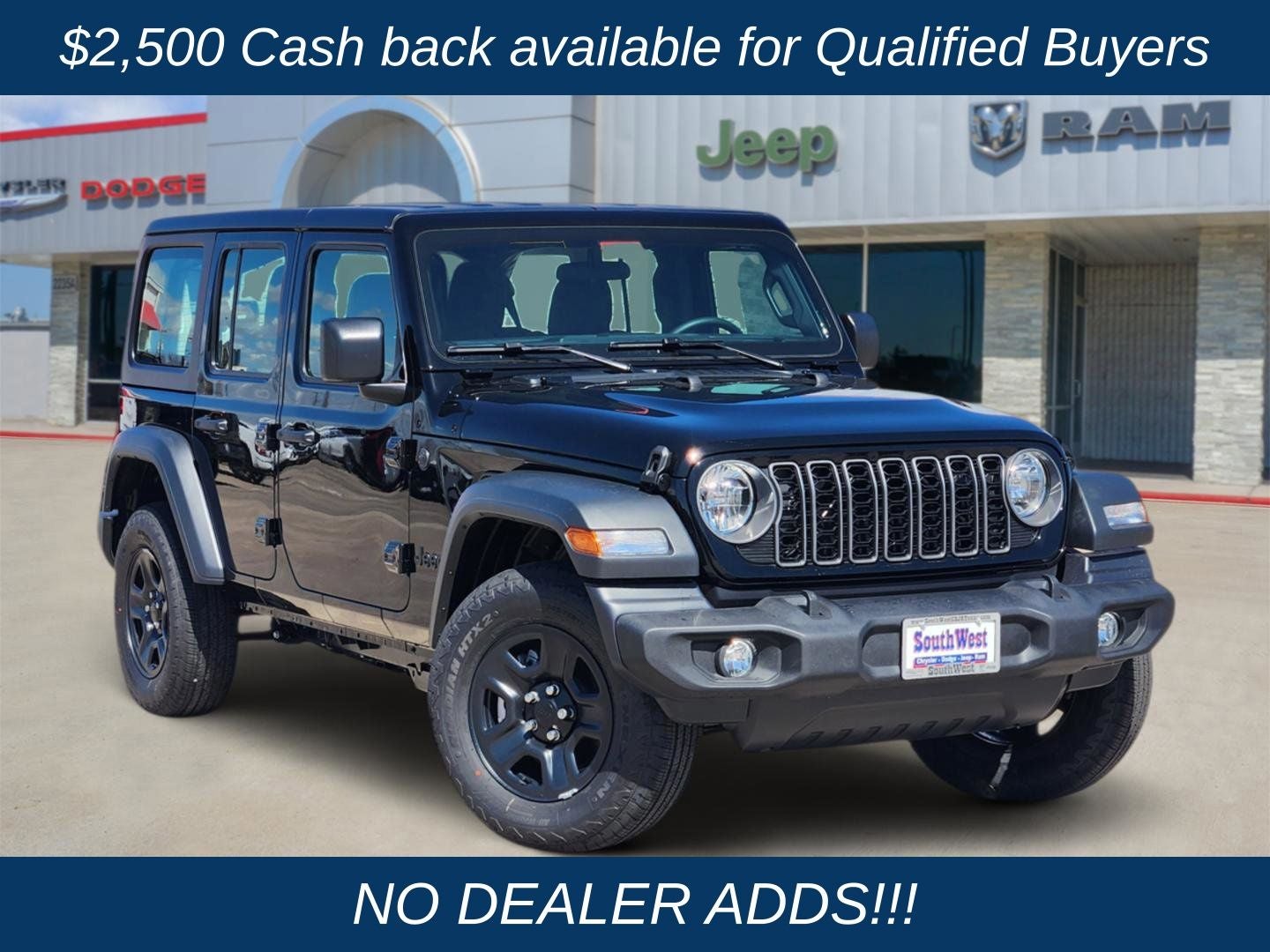 2026 Jeep Wrangler WRANGLER 4-DOOR SPORT