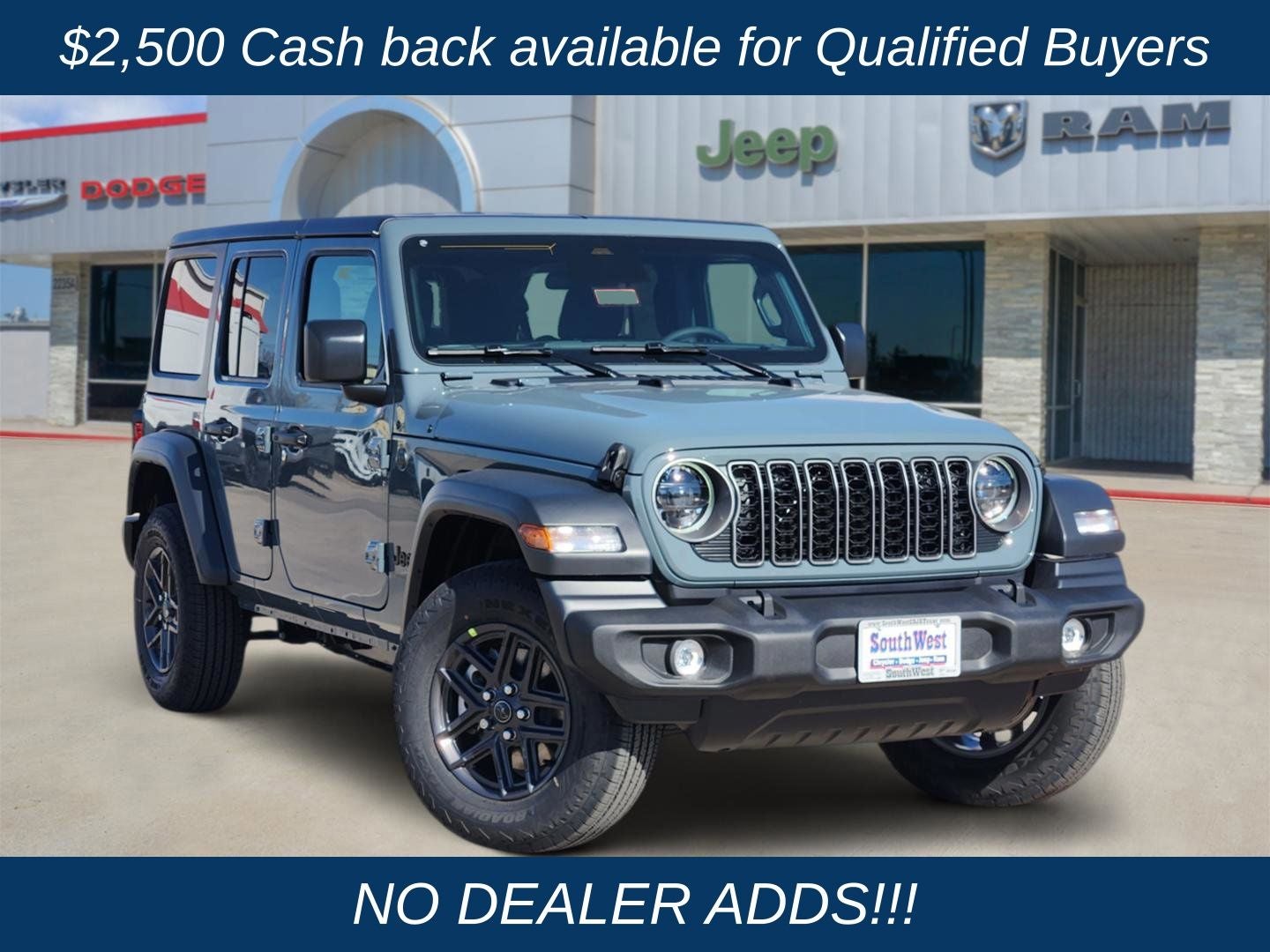 2026 Jeep Wrangler WRANGLER 4-DOOR SPORT S