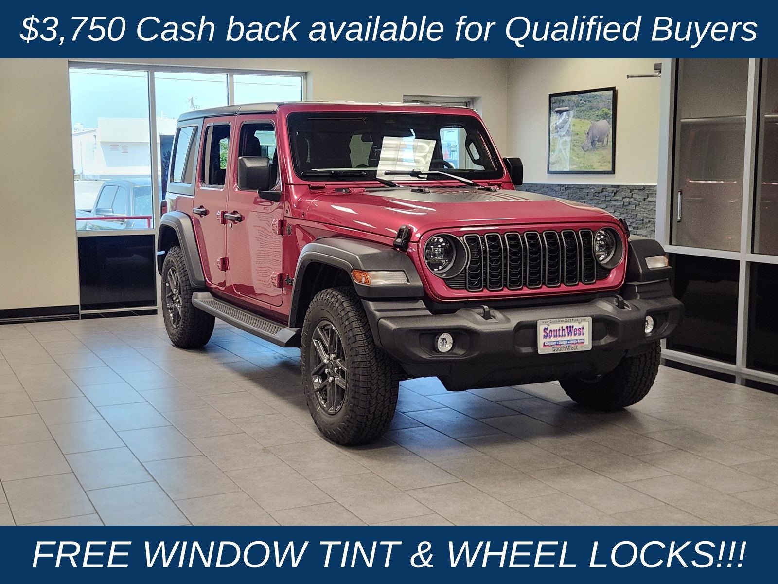 2026 Jeep Wrangler WRANGLER 4-DOOR SPORT S
