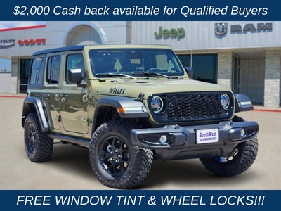 2026 Jeep Wrangler WRANGLER 4-DOOR WILLYS
