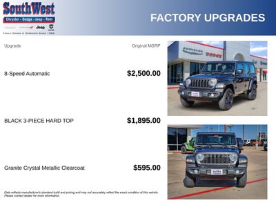 2026 Jeep Wrangler WRANGLER 4-DOOR SPORT