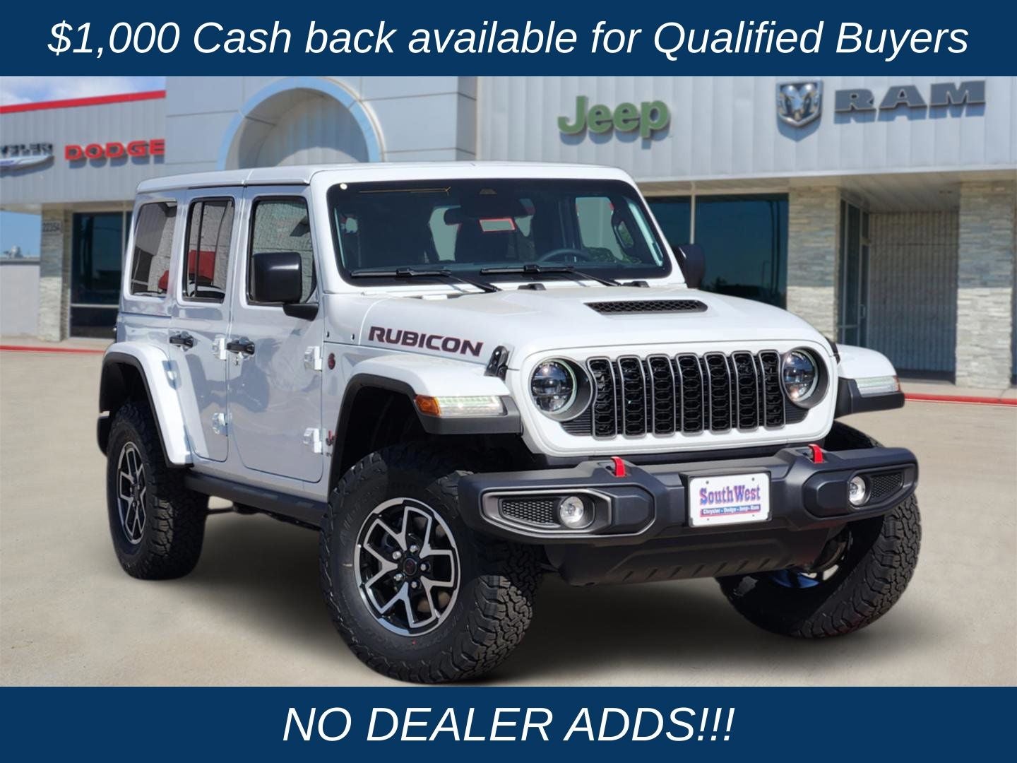 2026 Jeep Wrangler WRANGLER 4-DOOR RUBICON