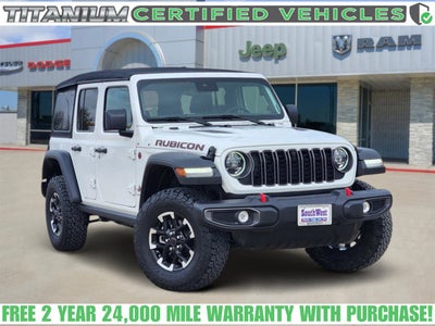 2024 Jeep Wrangler 4-Door Rubicon 4x4
