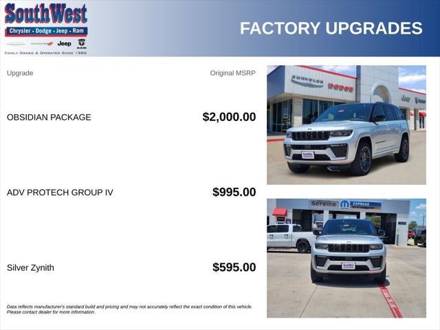 2026 Jeep Grand Cherokee GRAND CHEROKEE SUMMIT 4X4