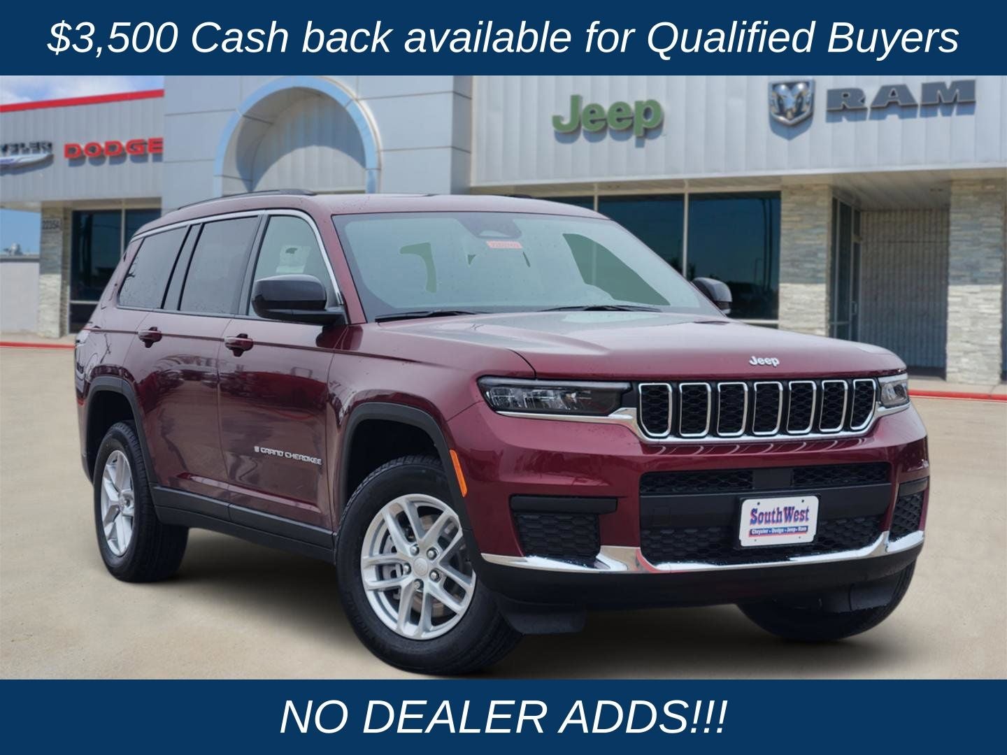 2025 Jeep Grand Cherokee GRAND CHEROKEE L LAREDO X 4X4