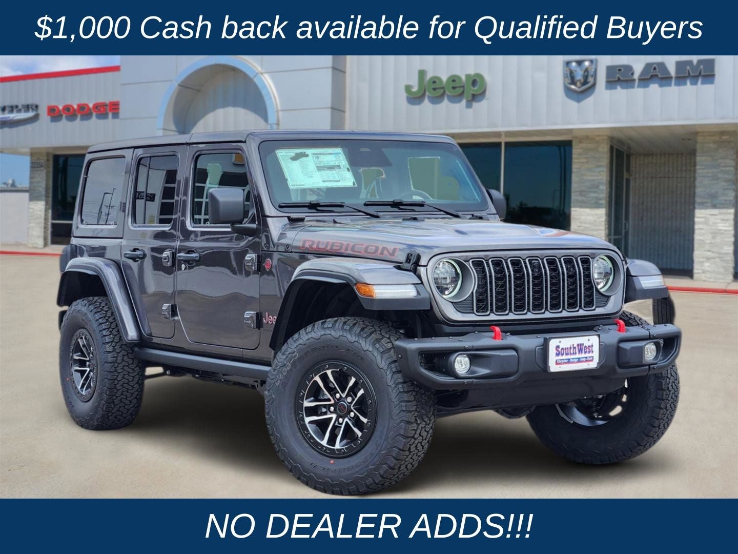 2026 Jeep Wrangler WRANGLER 4-DOOR RUBICON X