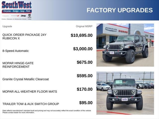 2026 Jeep Wrangler WRANGLER 4-DOOR RUBICON X