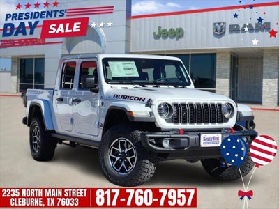 2026 Jeep Gladiator GLADIATOR RUBICON X 4X4