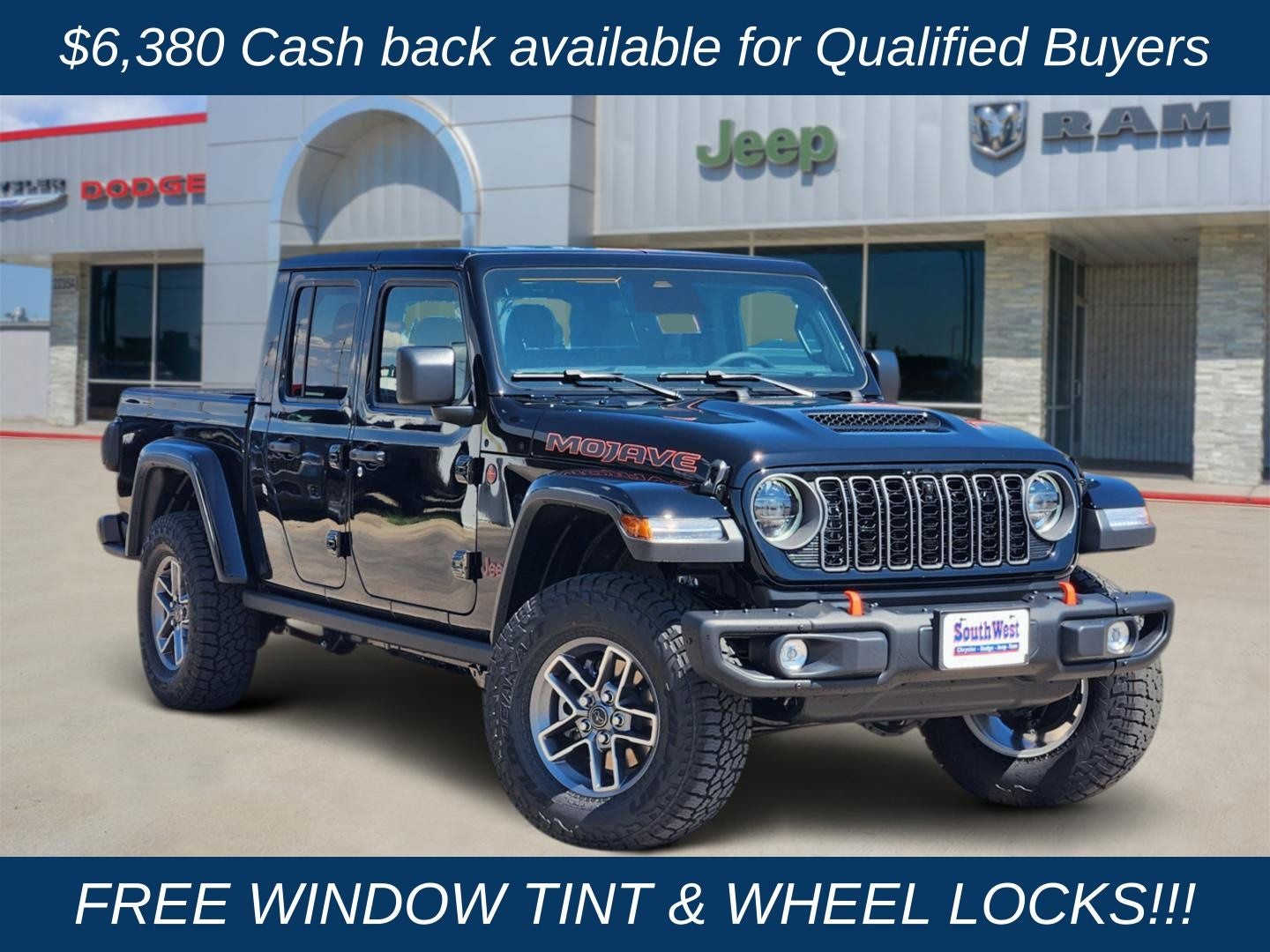 2026 Jeep Gladiator GLADIATOR MOJAVE X 4X4