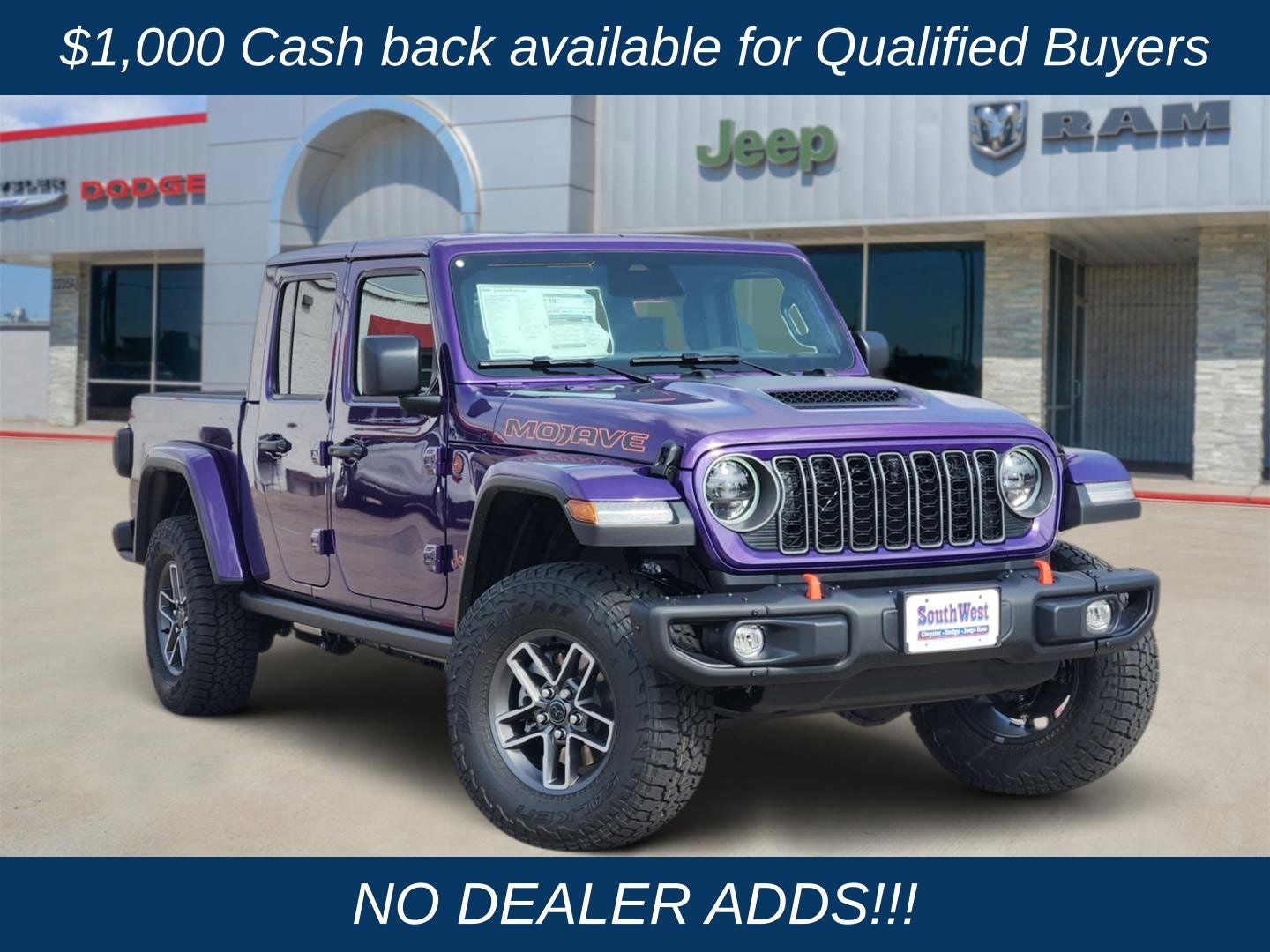 2026 Jeep Gladiator GLADIATOR MOJAVE X 4X4