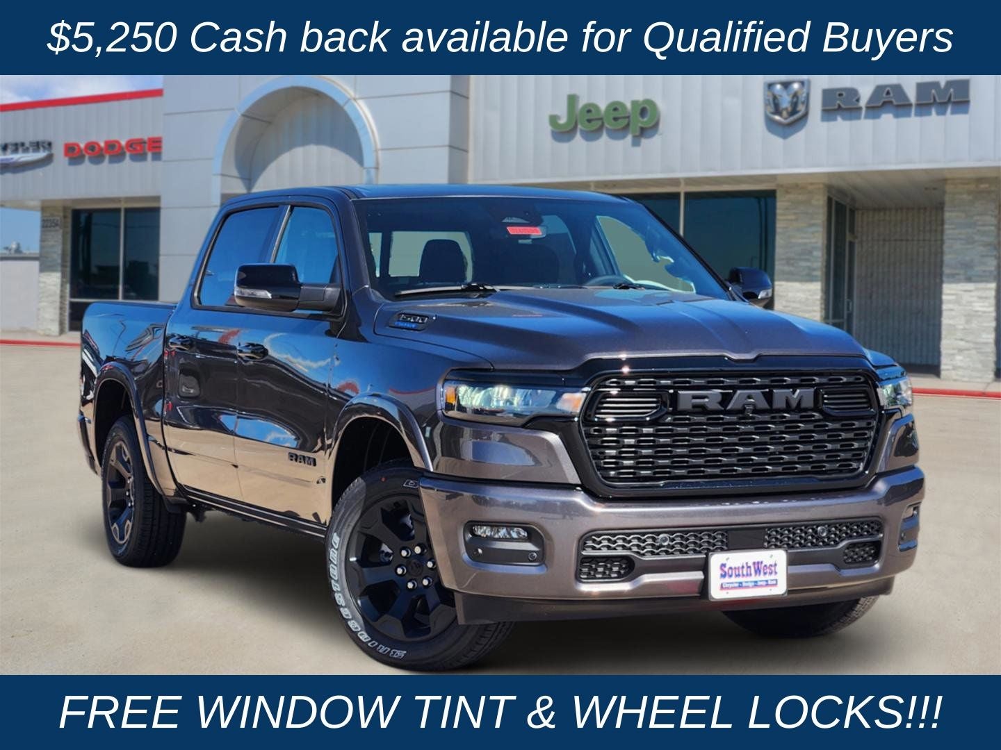 2026 RAM Ram 1500 RAM 1500 LONE STAR CREW CAB 4X2 5'7' BOX