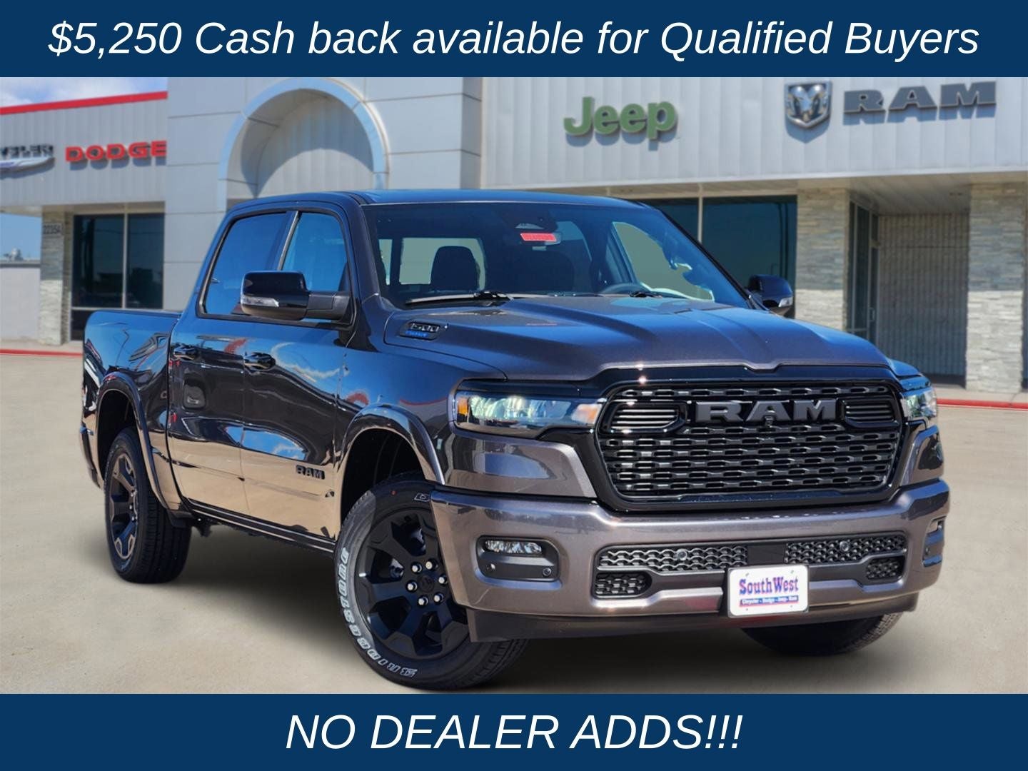 2026 RAM Ram 1500 RAM 1500 LONE STAR CREW CAB 4X2 5'7' BOX