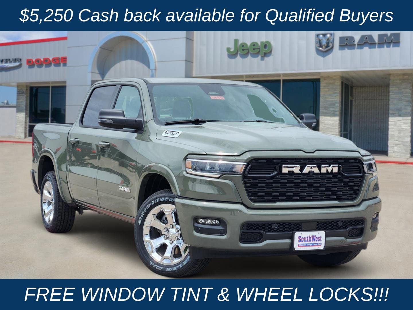2026 RAM Ram 1500 RAM 1500 LONE STAR CREW CAB 4X2 5'7' BOX