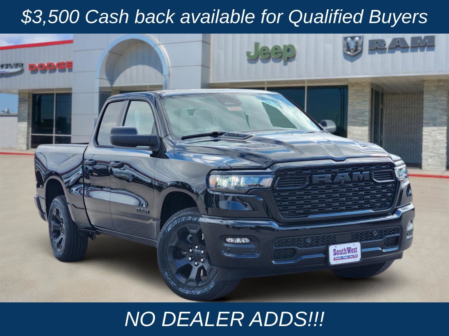 2026 RAM Ram 1500 RAM 1500 EXPRESS QUAD CAB 4X4 6'4' BOX