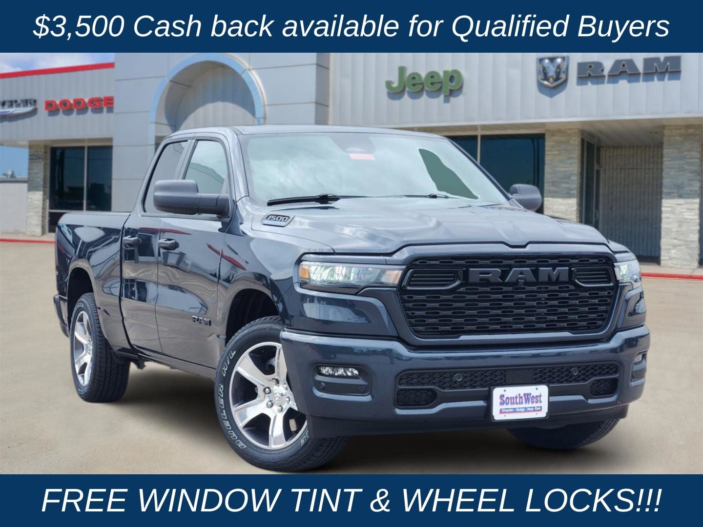 2026 RAM Ram 1500 RAM 1500 EXPRESS QUAD CAB 4X2 6'4' BOX