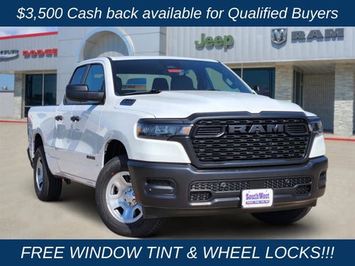2026 RAM Ram 1500 RAM 1500 TRADESMAN QUAD CAB 4X2 6'4' BOX