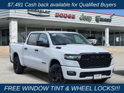 2026 RAM Ram 1500 RAM 1500 LONE STAR CREW CAB 4X4 5'7' BOX