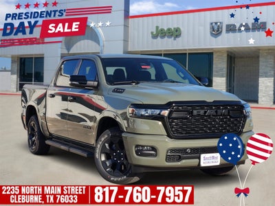 2026 RAM Ram 1500 RAM 1500 BIG HORN CREW CAB 4X4 5'7' BOX