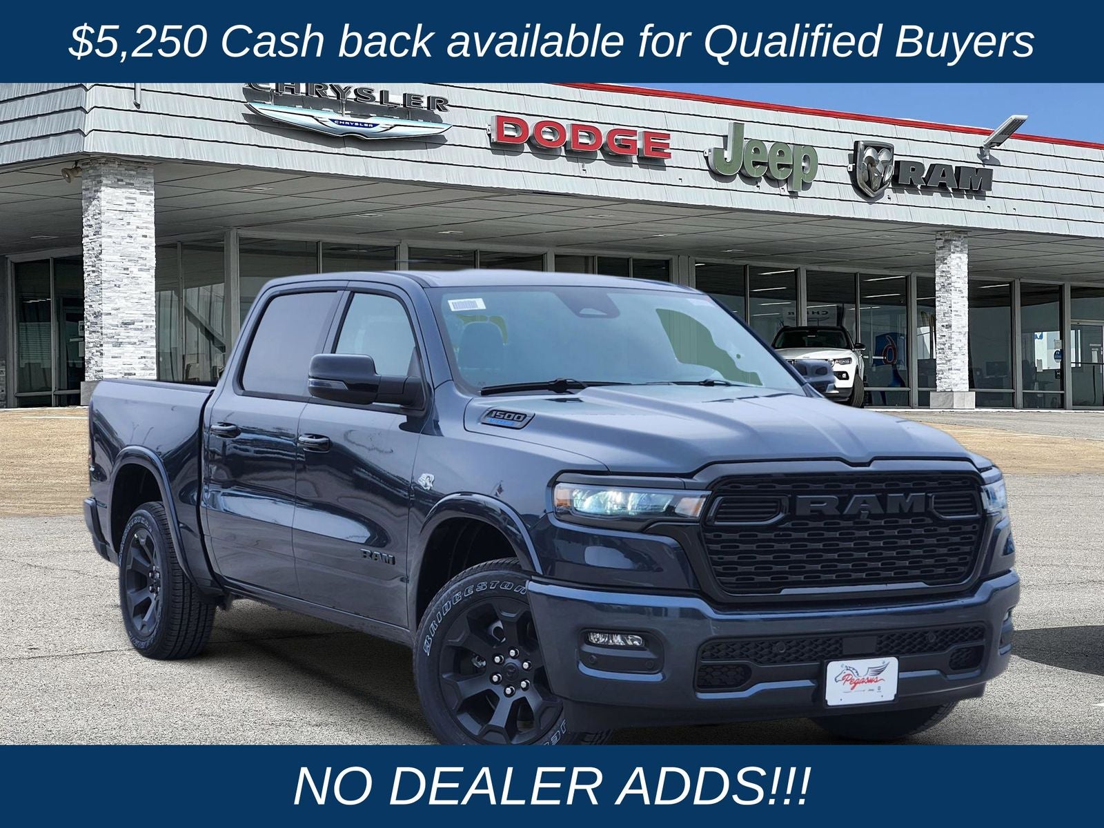 2026 RAM Ram 1500 RAM 1500 LONE STAR CREW CAB 4X4 5'7' BOX