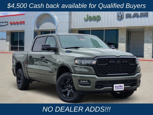 2026 RAM Ram 1500 RAM 1500 LONE STAR CREW CAB 4X4 5'7' BOX