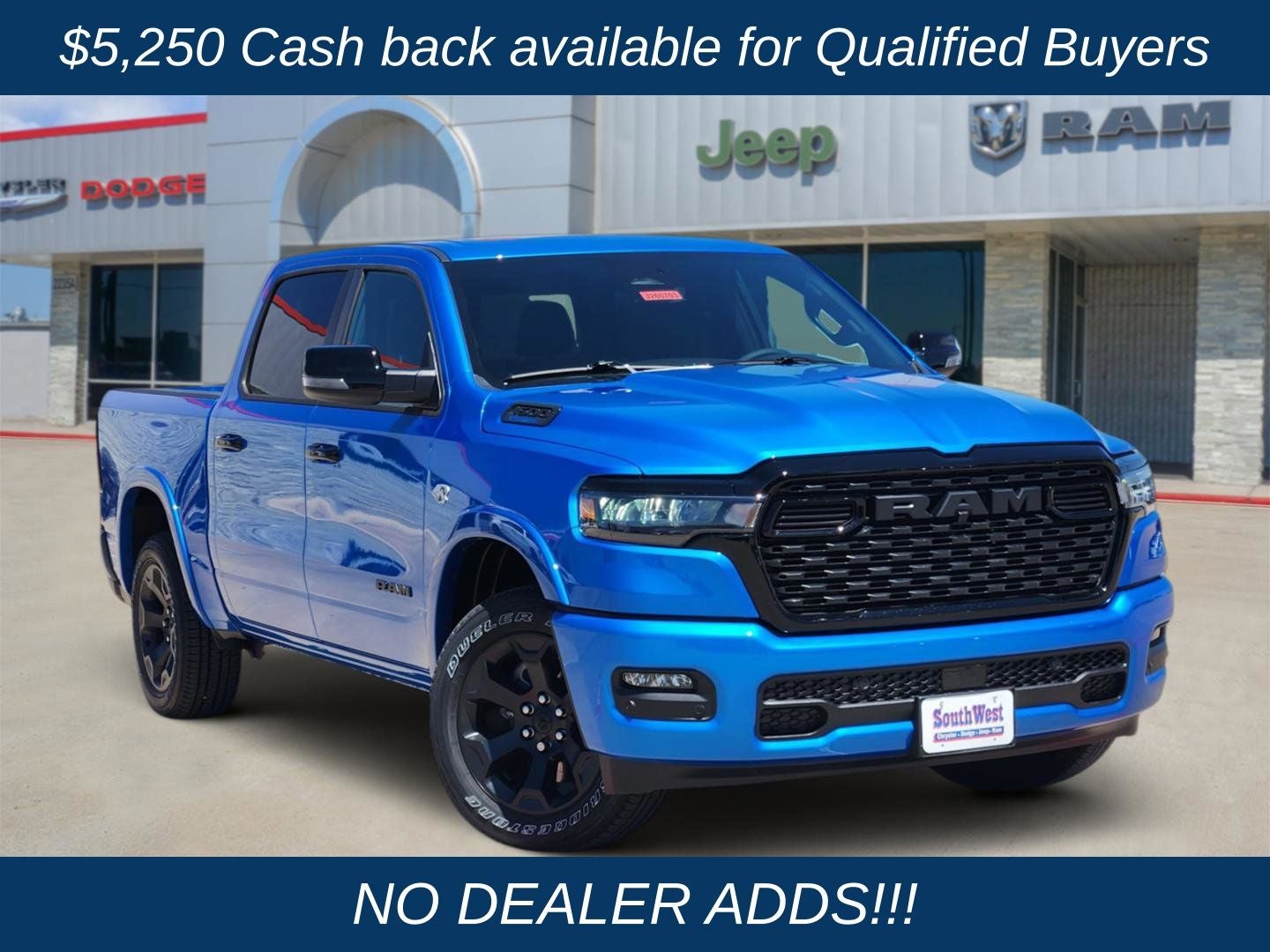 2026 RAM Ram 1500 RAM 1500 LONE STAR CREW CAB 4X4 5'7' BOX