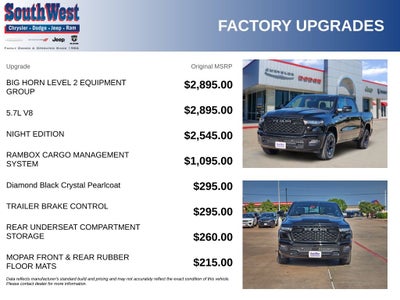 2026 RAM Ram 1500 RAM 1500 LONE STAR CREW CAB 4X4 5'7' BOX