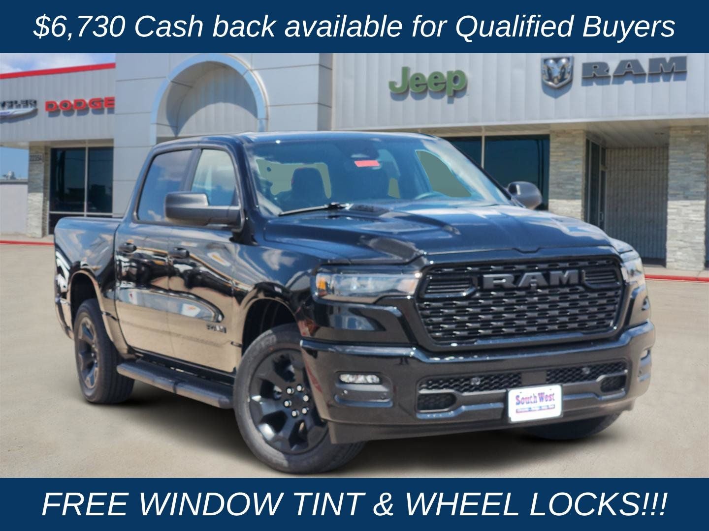 2026 RAM Ram 1500 RAM 1500 EXPRESS CREW CAB 4X4 5'7' BOX