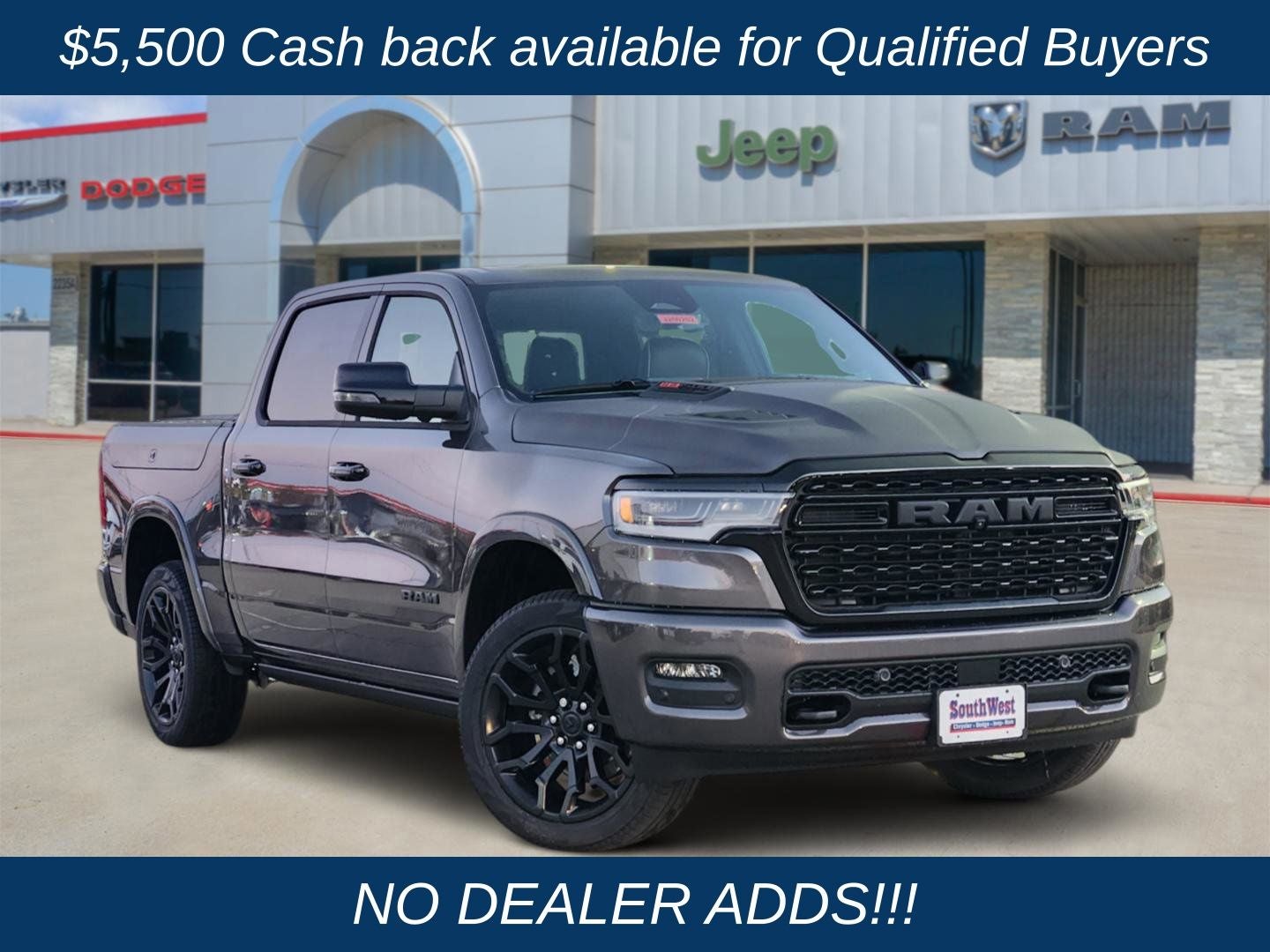 2026 RAM Ram 1500 RAM 1500 LIMITED CREW CAB 4X4 5'7' BOX