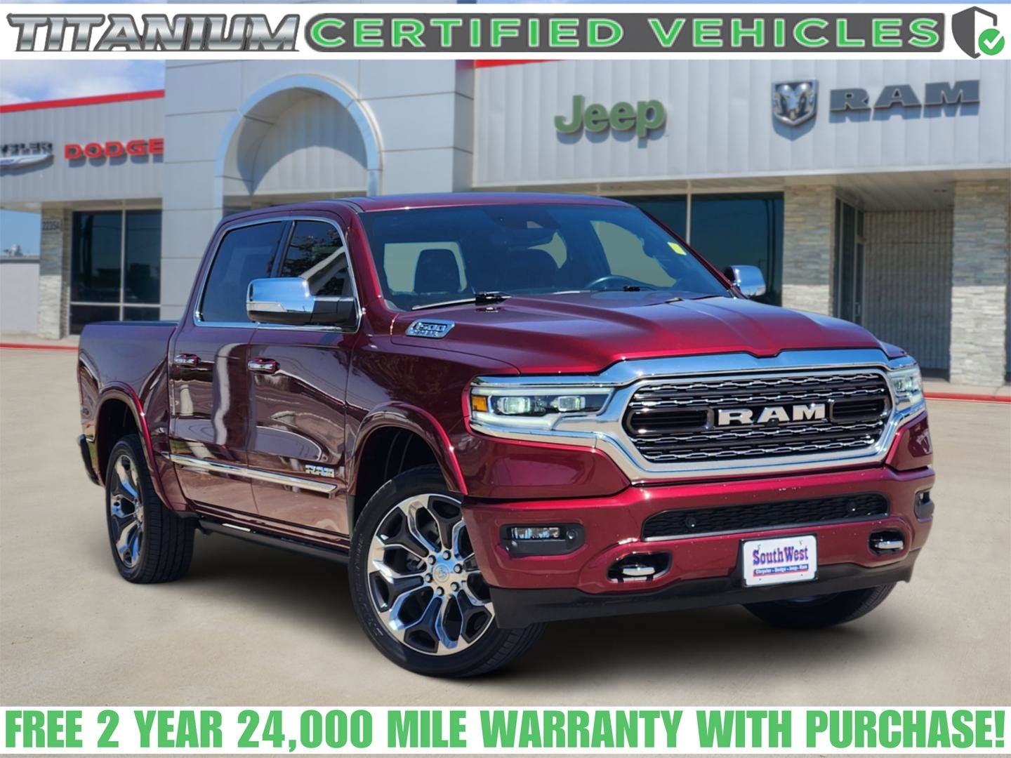 2020 RAM Ram 1500 Limited Crew Cab 4x4 5'7' Box
