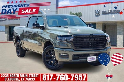 2026 RAM Ram 1500 RAM 1500 LARAMIE CREW CAB 4X4 5'7' BOX