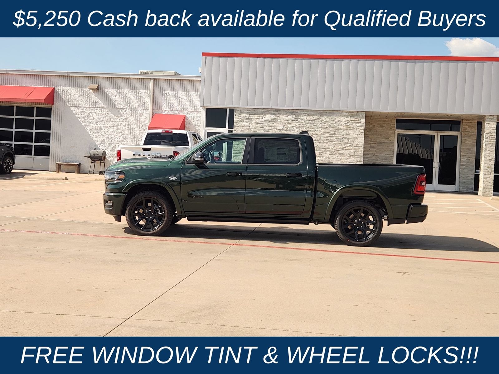 2026 RAM Ram 1500 RAM 1500 LARAMIE CREW CAB 4X4 5'7' BOX