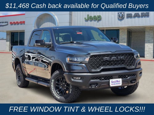 2026 RAM Ram 1500 RAM 1500 REBEL CREW CAB 4X4 5'7' BOX