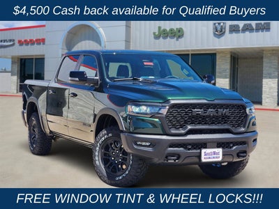 2026 RAM Ram 1500 RAM 1500 REBEL CREW CAB 4X4 5'7' BOX