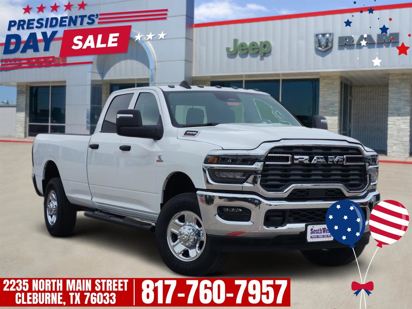 2026 RAM Ram 3500 RAM 3500 TRADESMAN CREW CAB 4X4 8' BOX