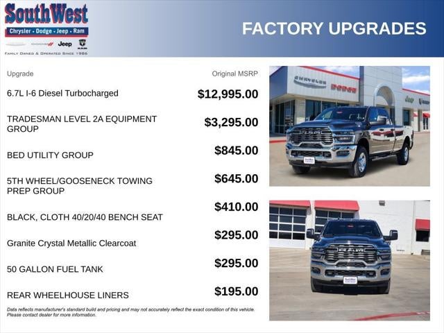 2026 RAM Ram 3500 RAM 3500 TRADESMAN CREW CAB 4X4 8' BOX