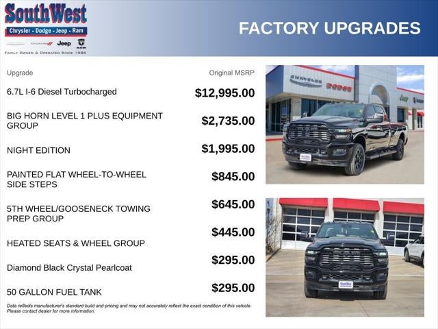 2026 RAM Ram 3500 RAM 3500 LONE STAR CREW CAB 4X4 8' BOX