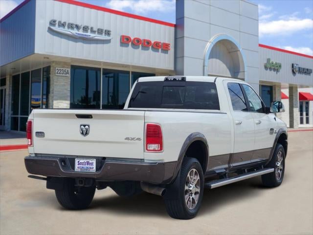 2018 RAM Ram 3500 Laramie Longhorn Crew Cab 4x4 8' Box