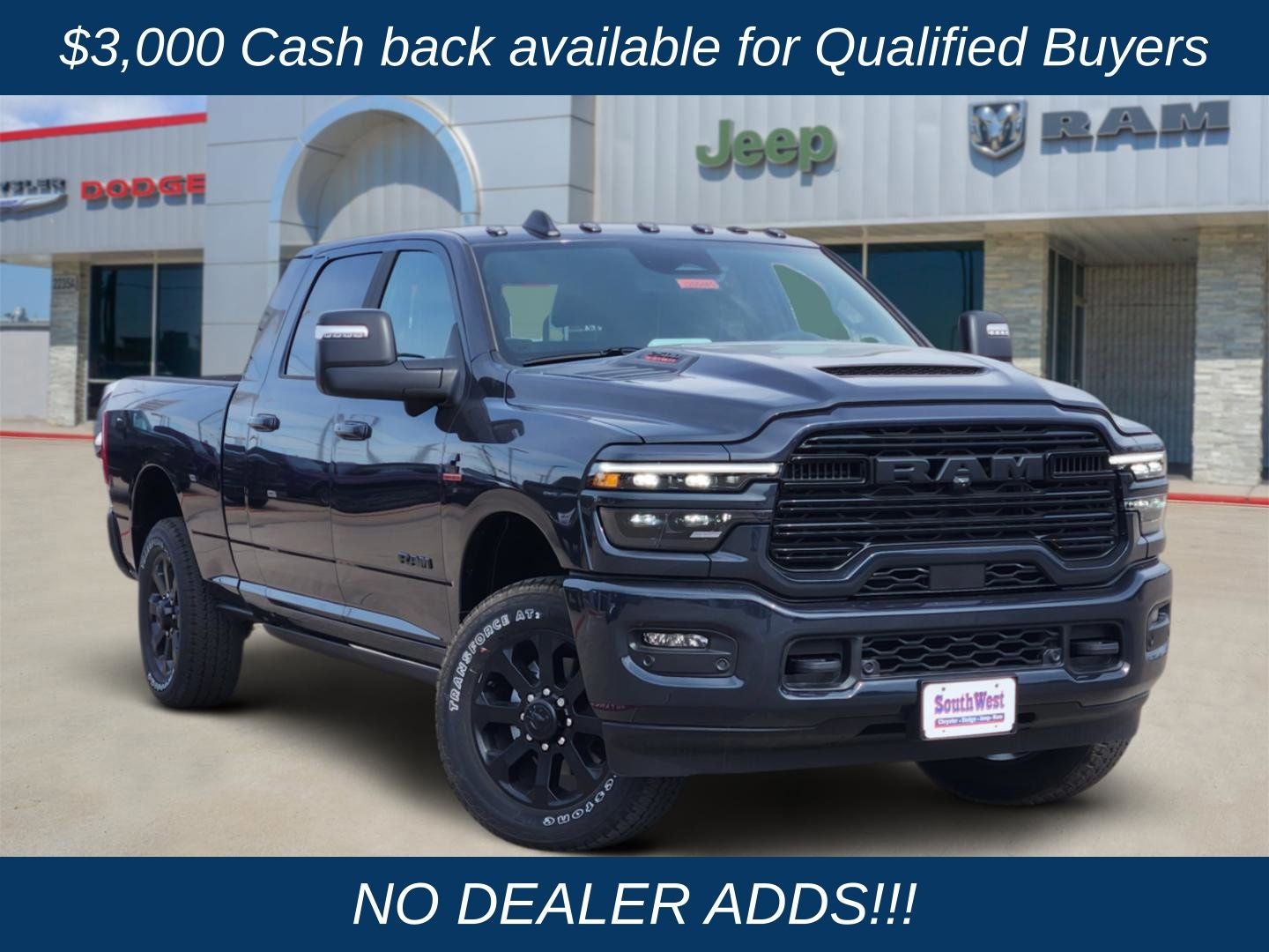 2026 RAM Ram 2500 RAM 2500 LARAMIE MEGA CAB 4X4 6'4' BOX