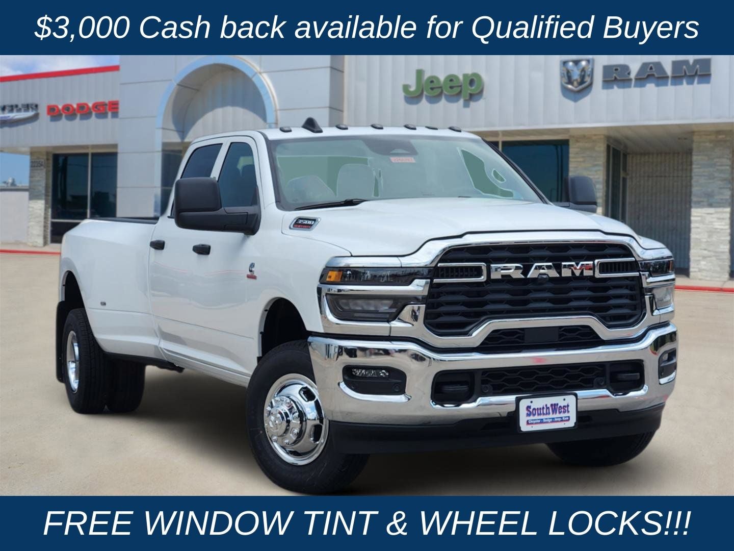 2026 RAM Ram 3500 RAM 3500 TRADESMAN CREW CAB 4X4 8' BOX