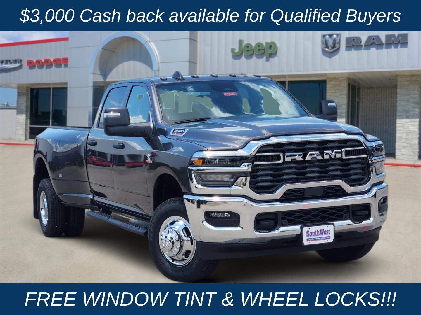 2026 RAM Ram 3500 RAM 3500 TRADESMAN CREW CAB 4X4 8' BOX