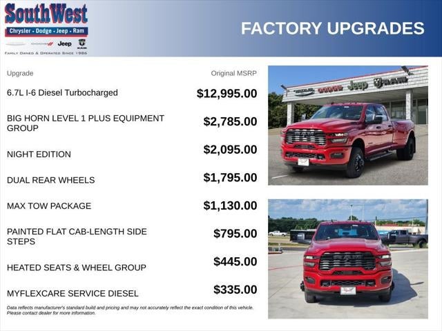 2026 RAM Ram 3500 RAM 3500 LONE STAR CREW CAB 4X4 8' BOX